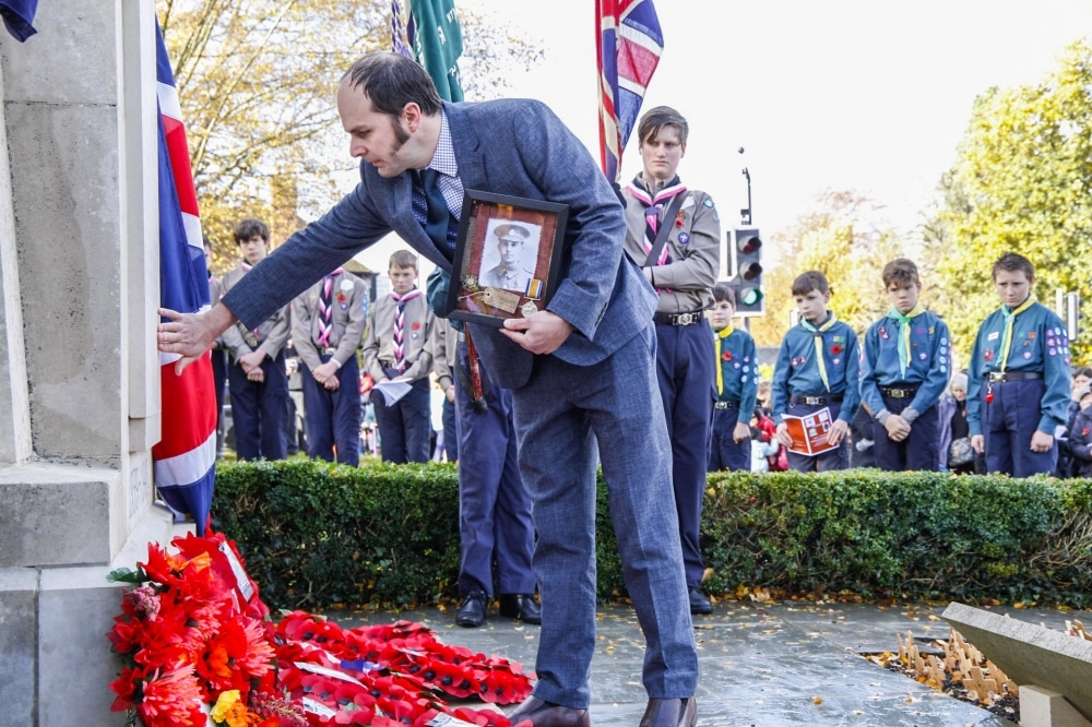 Pembury unveils new war memorial with name of forgotten soldier